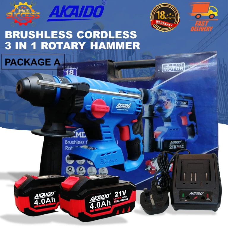 AKMD20BL_A Akaido AKMD20BL Rotary Hammer