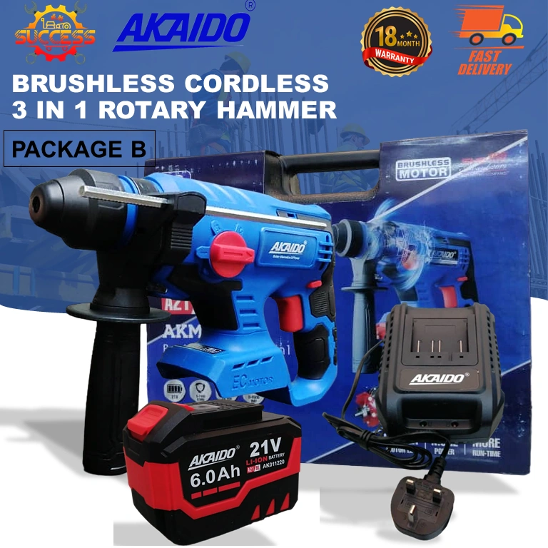 AKMD20BL_B Akaido AKMD20BL Rotary Hammer
