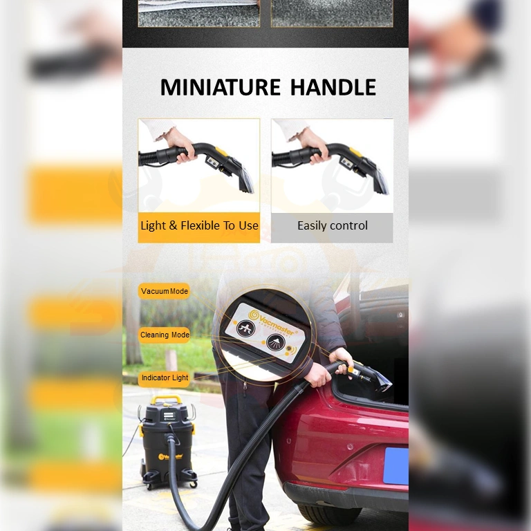 VACMASTER VK1323PFR 23L 1300W Multi-Purpose Wet & Dry Carpet Cleaner VACMASTER VK1323PFR 23L 1300W Multi-Purpose Wet & Dry Carpet Cleaner