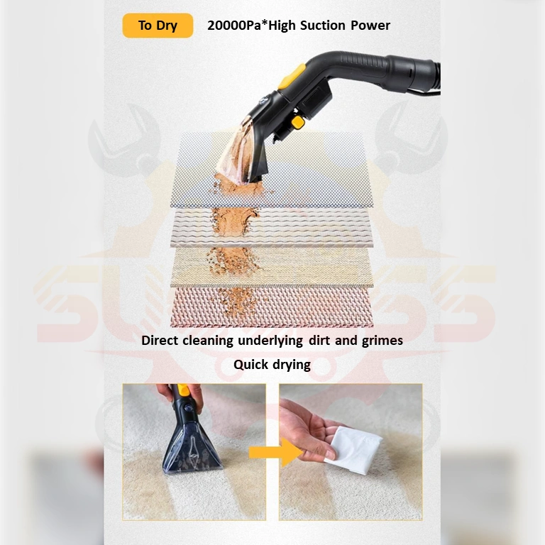 VACMASTER VK1323PFR 23L 1300W Multi-Purpose Wet & Dry Carpet Cleaner VACMASTER VK1323PFR 23L 1300W Multi-Purpose Wet & Dry Carpet Cleaner